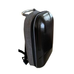 Black and Gray Hard Case Backpack / Travel